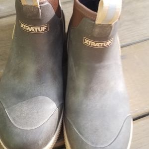 Xtratuff men size 9 WIDE Wheelhouse 6" deck boot
